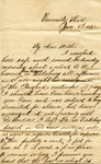 Frederick Bernard to "My dear Mother," 6 January 1871 by Frederick Robert Bernard (1850-1922)