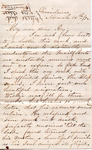 Sarah G. Bernard to "My dear, dear boy," 16 March 1872 by Sarah G. Bernard