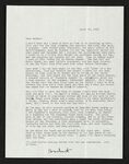 Letter from Hubert Creekmore to Mittie Horton Creekmore; Advertisement for Second Annual Iona College Writers Conference (12 April 1965) by Hubert Creekmore and Mittie Horton Creekmore