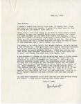 Letter from Hubert Creekmore to Mittie Horton Creekmore (30 July 1965) by Hubert Creekmore and Mittie Horton Creekmore