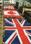 Flags of Great Britain, Canada and the United States on parade, image 006 by Author Unknown
