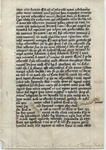 Fragment. Golden Legend by Jacobus de Voragine